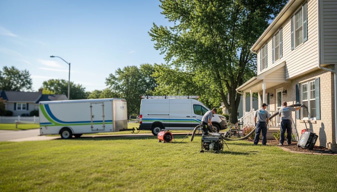 Flooded Basement Restoration And Cleanup With Repair in Wellfleet, NE near me